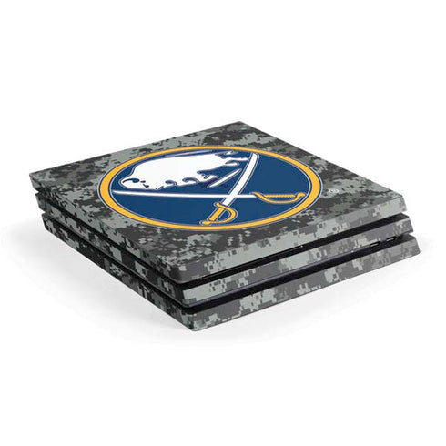 NHL Buffalo Sabres Camo PS4 Pro Console Skin